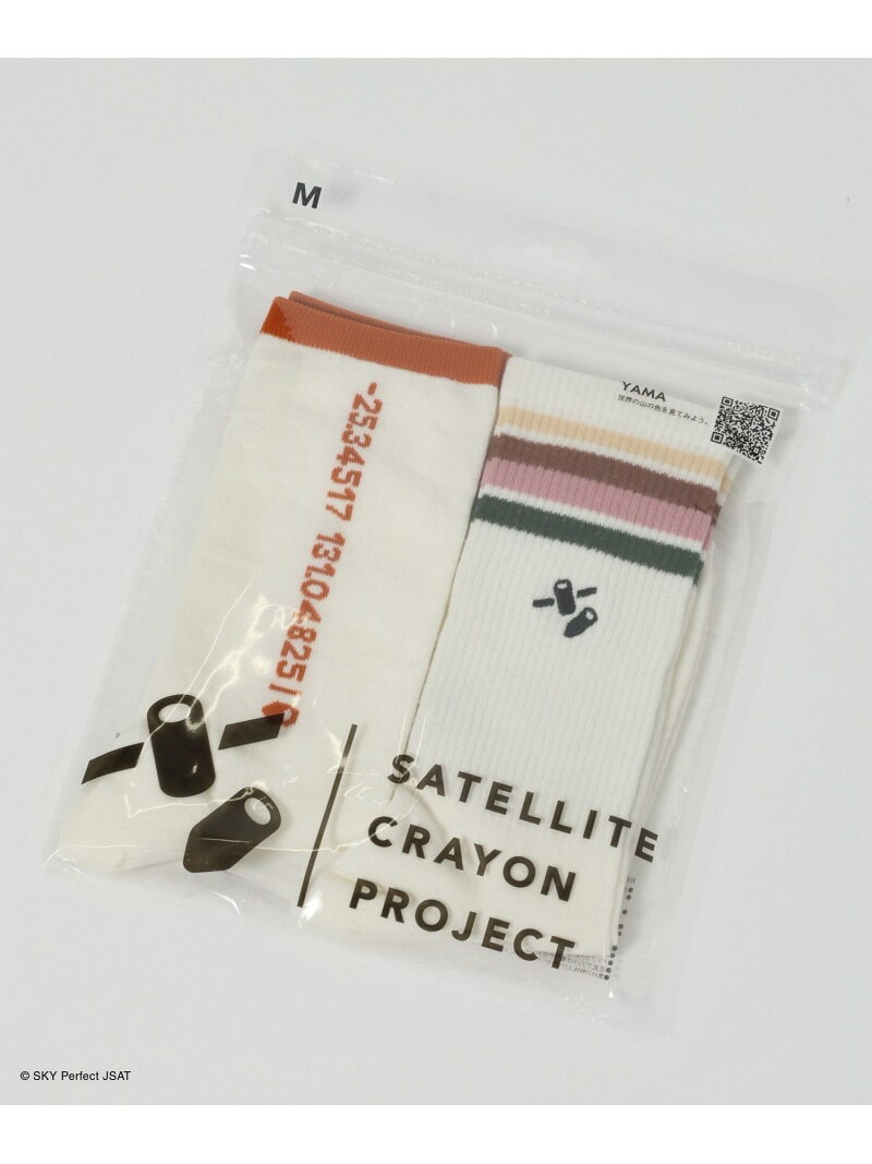 【SALE／40%OFF】【SATELLITE CRAYON PROJECT】2Pソックス/669760 GLOBAL WORK グローバルワーク 靴下・レッグウェア 靴下【RBA_E】[Rakuten Fashion] globalwork-10023786 GLOBAL WORK/グローバルワーク サンプル画像3