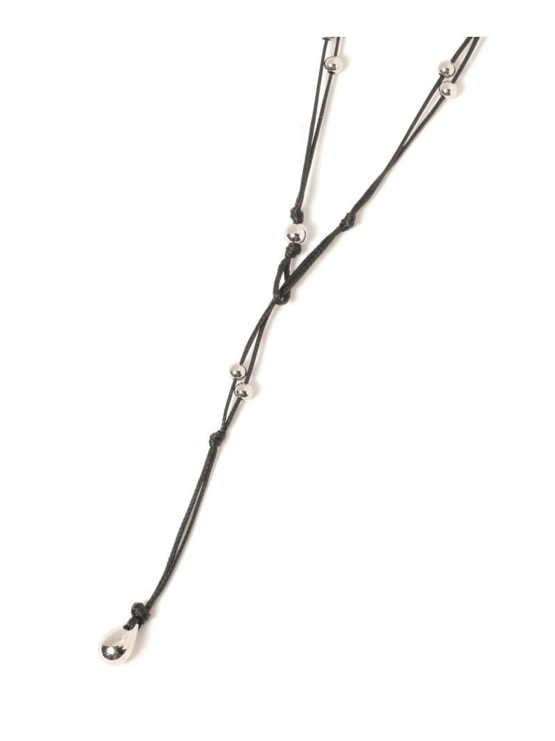 樂天商城 - 【SALE／33%OFF】UNISEX/紐ドロップロングネックレス/286988 GLOBAL WORK グローバルワーク アクセサリー・腕時計 ネックレス ブラック グレー【RBA_E】[Rakuten Fashion]