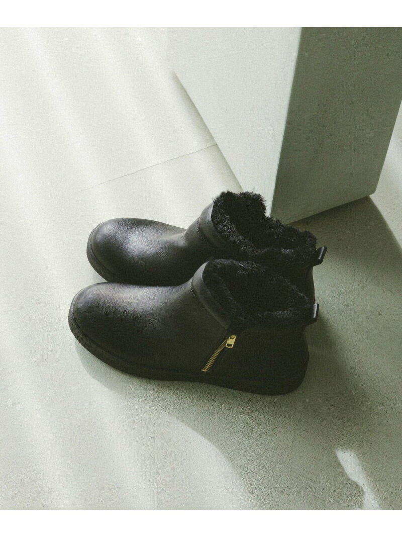 【SALE／50%OFF】撥水保温中敷きブーツ/601681 GLOBAL WORK グローバルワーク シューズ・靴 ブーツ グレー ブラック ベージュ ブラウン【RBA_E】[Rakuten Fashion] globalwork-10022212 GLOBAL WORK/グローバルワーク サンプル画像3