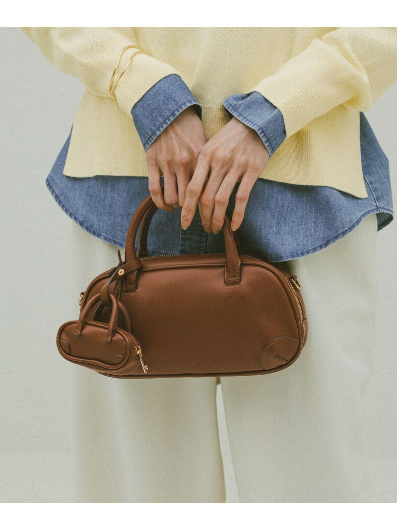 【SALE／40%OFF】チャーム付きプチボストン/598263 GLOBAL WORK グローバルワーク バッグ ショルダーバッグ ブラック ブラウン【RBA_E】[Rakuten Fashion] globalwork-10022210 GLOBAL WORK/グローバルワーク サンプル画像3