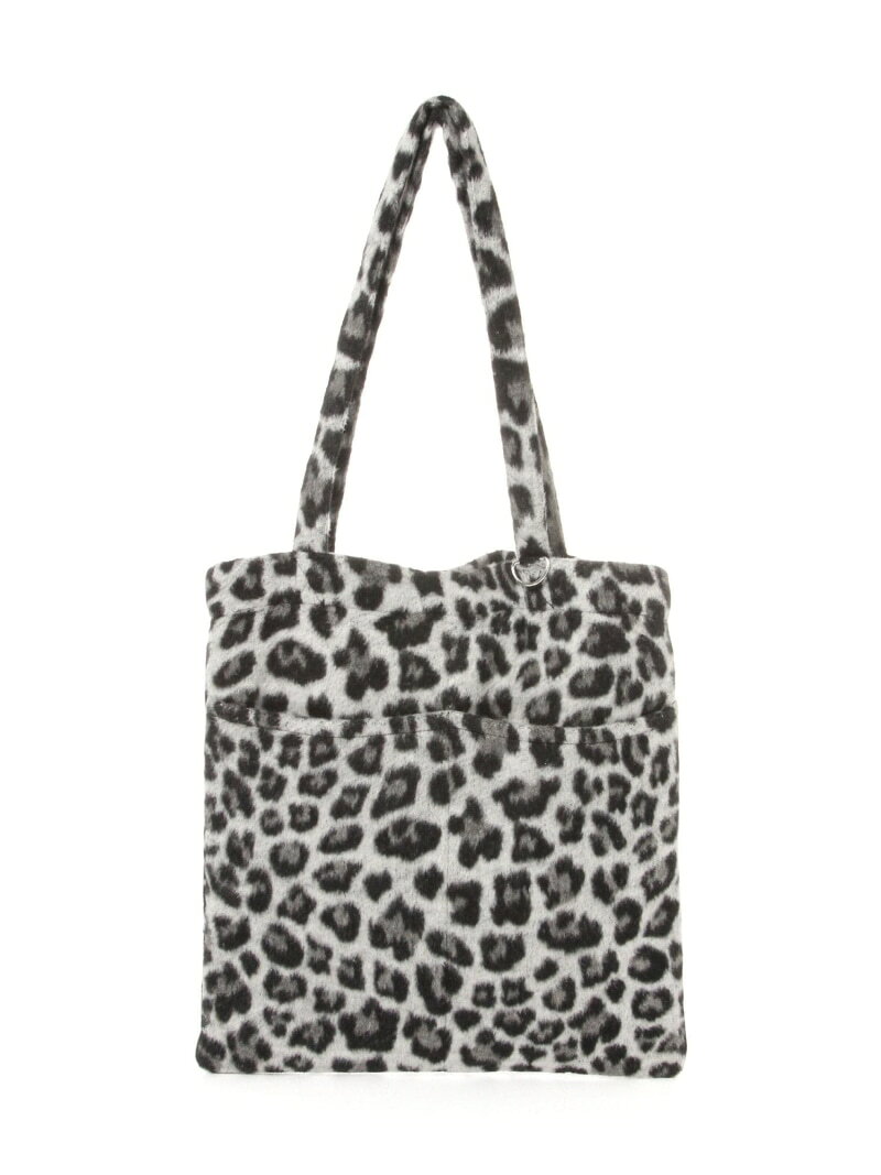起毛レオパA4トート/1060503 GLOBAL WORK グローバルワーク バッグ トートバッグ グレー ブラウン[Rakuten Fashion] globalwork-10024521 GLOBAL WORK/グローバルワーク サンプル画像2