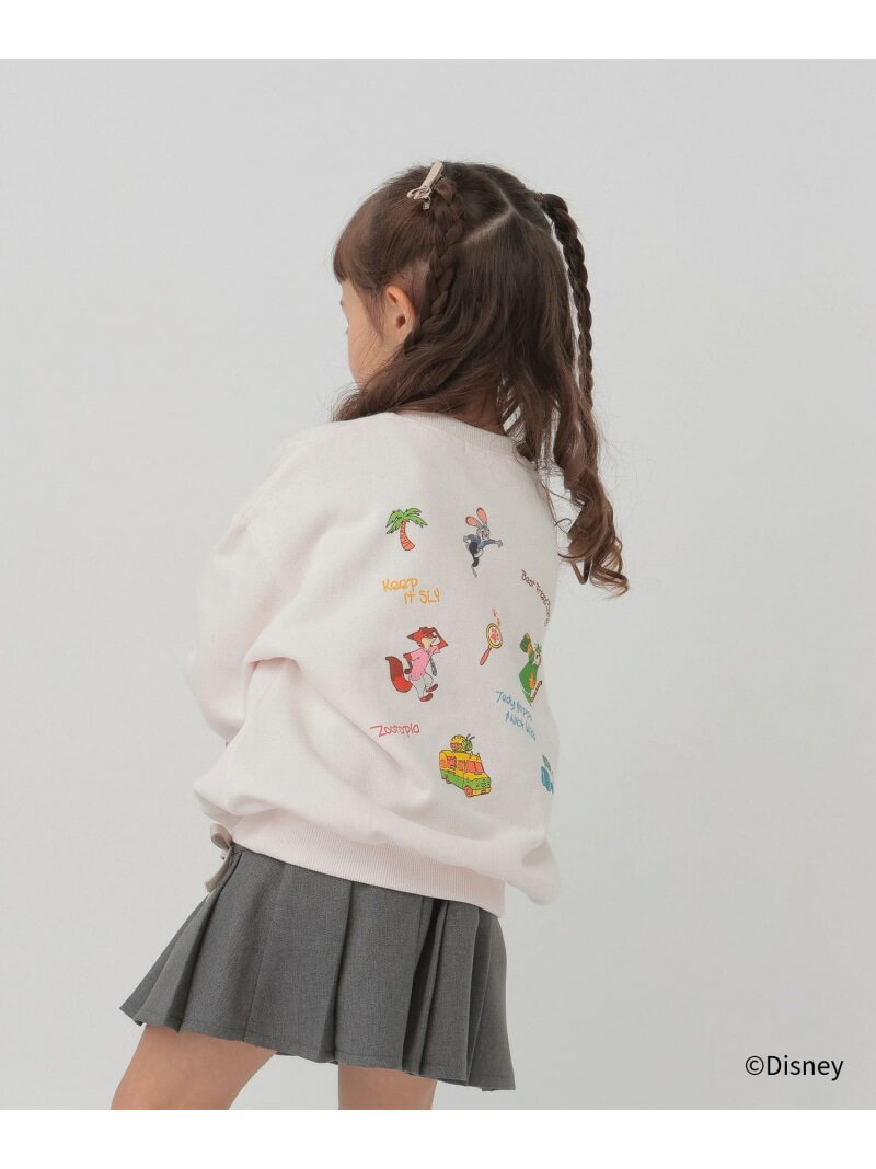 【SALE／40%OFF】ズートピア/あったかスウェット/100-120cm展開/606704 GLOBAL WOR...