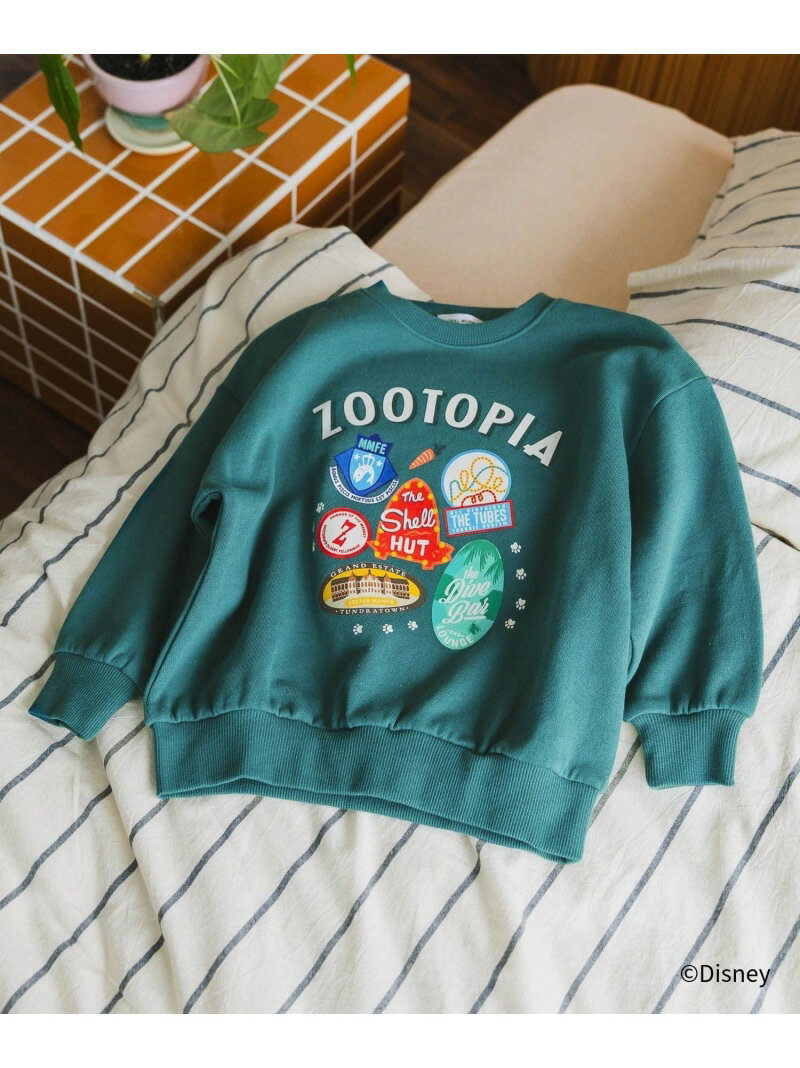 【SALE／40%OFF】ズートピア/あったかスウェット/100-120cm展開/606704 GLOBAL WOR...