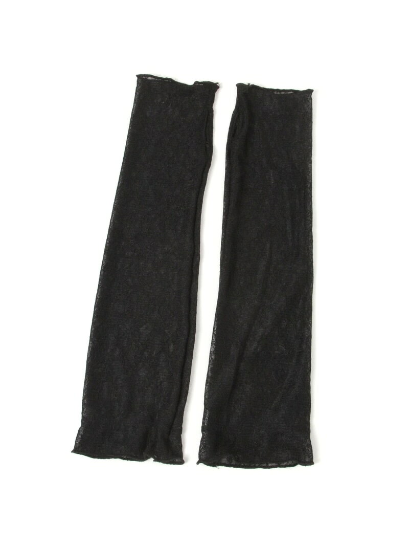 レースショートツケ袖/1056909 GLOBAL WORK グローバルワーク ファッション雑貨 手袋 ブラック ベージュ[Rakuten Fashion] globalwork-10024237 GLOBAL WORK/グローバルワーク サンプル画像2