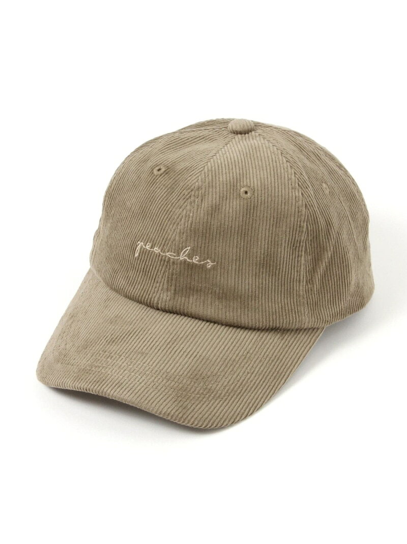 UVコーデュロイロゴCAP/1060327 GLOBAL WORK グローバルワーク 帽子 キャップ レッド ブラウン[Rakuten Fashion] globalwork-10024236 GLOBAL WORK/グローバルワーク サンプル画像2