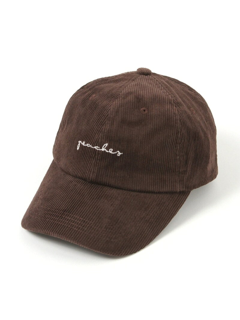 UVコーデュロイロゴCAP/1060327 GLOBAL WORK グローバルワーク 帽子 キャップ レッド ブラウン[Rakuten Fashion] globalwork-10024236 GLOBAL WORK/グローバルワーク サンプル画像3