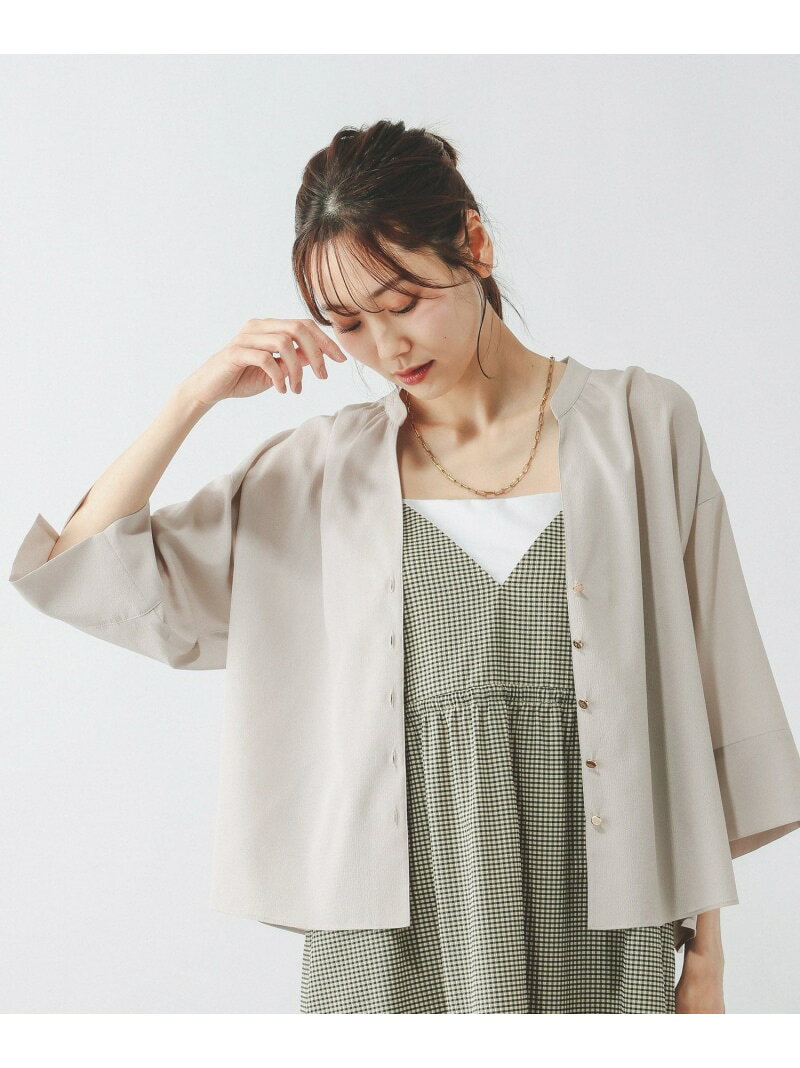 【SALE／30%OFF】Airy Breezeカーデブラウス/636699 GLOBAL WORK グローバルワーク トップス シャツ・ブラウス ブルー グレー ホワイト【RBA_E】[Rakuten Fashion] globalwork-10023381 GLOBAL WORK/グローバルワーク サンプル画像3