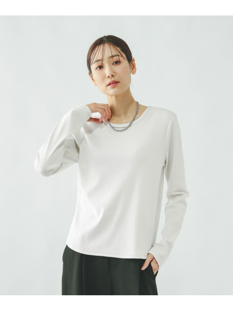 Beauteeラメリブプルオーバー/一部店舗限定/632501 GLOBAL WORK グローバルワーク トップス カットソー・Tシャツ ブラック ホワイト[Rakuten Fashion] globalwork-10022807 GLOBAL WORK/グローバルワーク サンプル画像3
