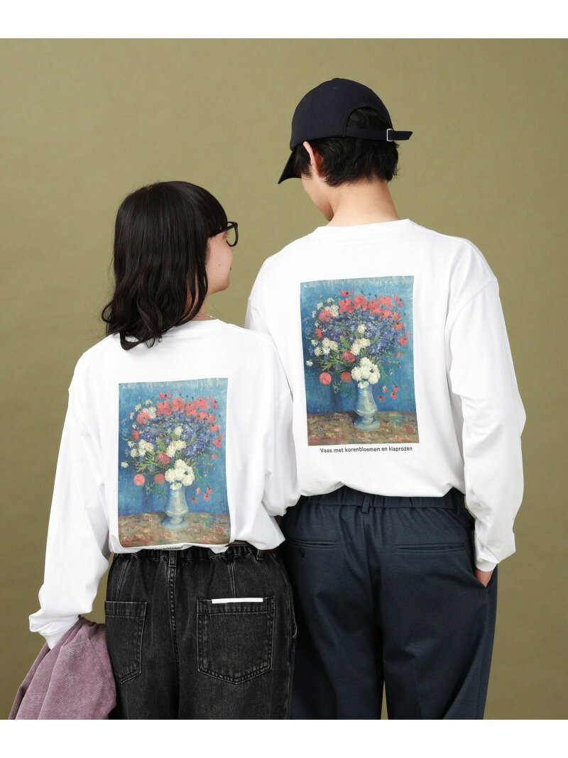 【SALE／50%OFF】ATELIER GLOBAL WORK/長袖Tシャツ/591533 GLOBAL WORK グローバルワーク トップス カットソー・Tシャツ ホワイト ブラック【RBA_E】[Rakuten Fashion] globalwork-10021789 GLOBAL WORK/グローバルワーク サンプル画像2