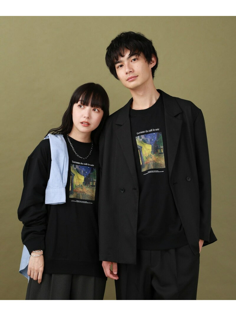 【SALE／50%OFF】ATELIER GLOBAL WORK/ミニ裏毛プルオーバー/591534 GLOBAL WORK グローバルワーク トップス カットソー・Tシャツ グレー ホワイト ブラック【RBA_E】[Rakuten Fashion] globalwork-10021783 GLOBAL WORK/グローバルワーク サンプル画像2