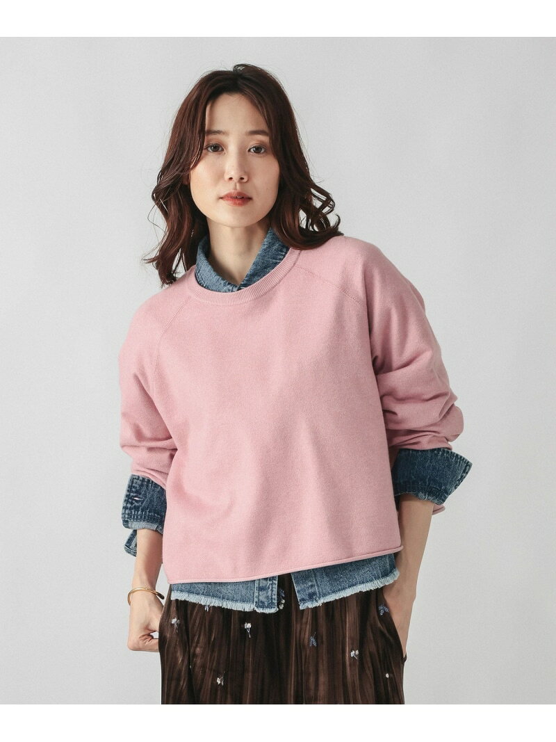 カシミヤタッチクルーネップルオーバー/758685 GLOBAL WORK グローバルワーク トップス ニット ホワイト ワインレッド ピンク ネイビー【送料無料】[Rakuten Fashion] globalwork-10024493 GLOBAL WORK/グローバルワーク パッケージ画像