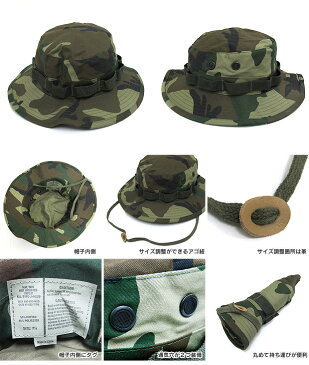 【メール便配送】ロスコ ブーニーハット ROTHCO サファリハット 帽子