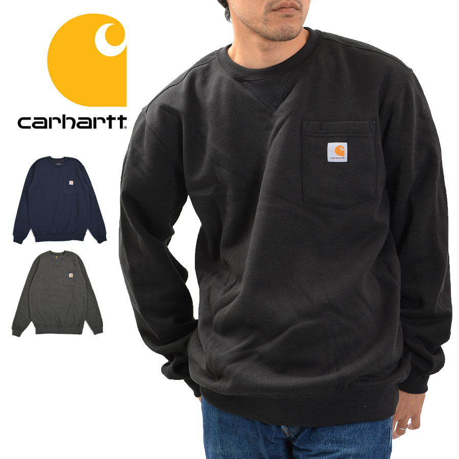 カーハート トレーナー メンズ カーハート Carhartt スウェット トレーナー 103852 ミッドウェイト クルーネックトレーナー 裏起毛