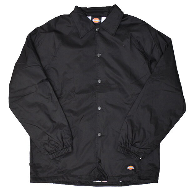 Dickies ディッキーズ ジャケット 76242 ナイロンジャケット ウインドブレーカー コーチジャケット SNAP FRONT NYLON JACKET デッキーズ 仕事着 作業着 作業服 ストリート