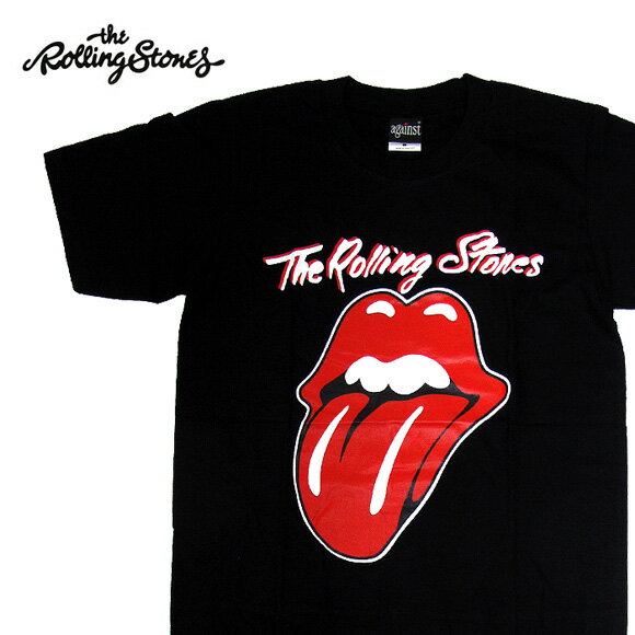 The Rolling Stones ザ・ローリング・ストーンズ バンドTシャツ 半袖 BA-0008-BK Lips and Tongue TEE リップスアンドタン TEEのサムネイル