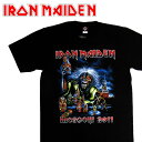 IRON MAIDEN アイアン・メイデン バンドTシャツ 半袖 BG-0005-BK IRON MAIDEN Moscow 2011 TEE 半袖Tシャツ