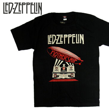 Led Zeppelin レッド・ツェッペリン バンドTシャツ 半袖 BG-0007-BK Mothership TEE マザーシップ 半袖Tシャツ