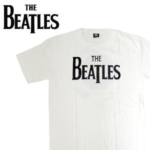 THE BEATLES ӡȥ륺 ХT Ⱦµ BG-0001-WH DROP-T LOGO TEE ɥåץƥ  ȾµT