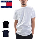 トミーヒルフィガー Tシャツ トミー 半袖Tシャツ メンズ 09T3139 TOMMY HILFIGER ロゴ 大きいサ