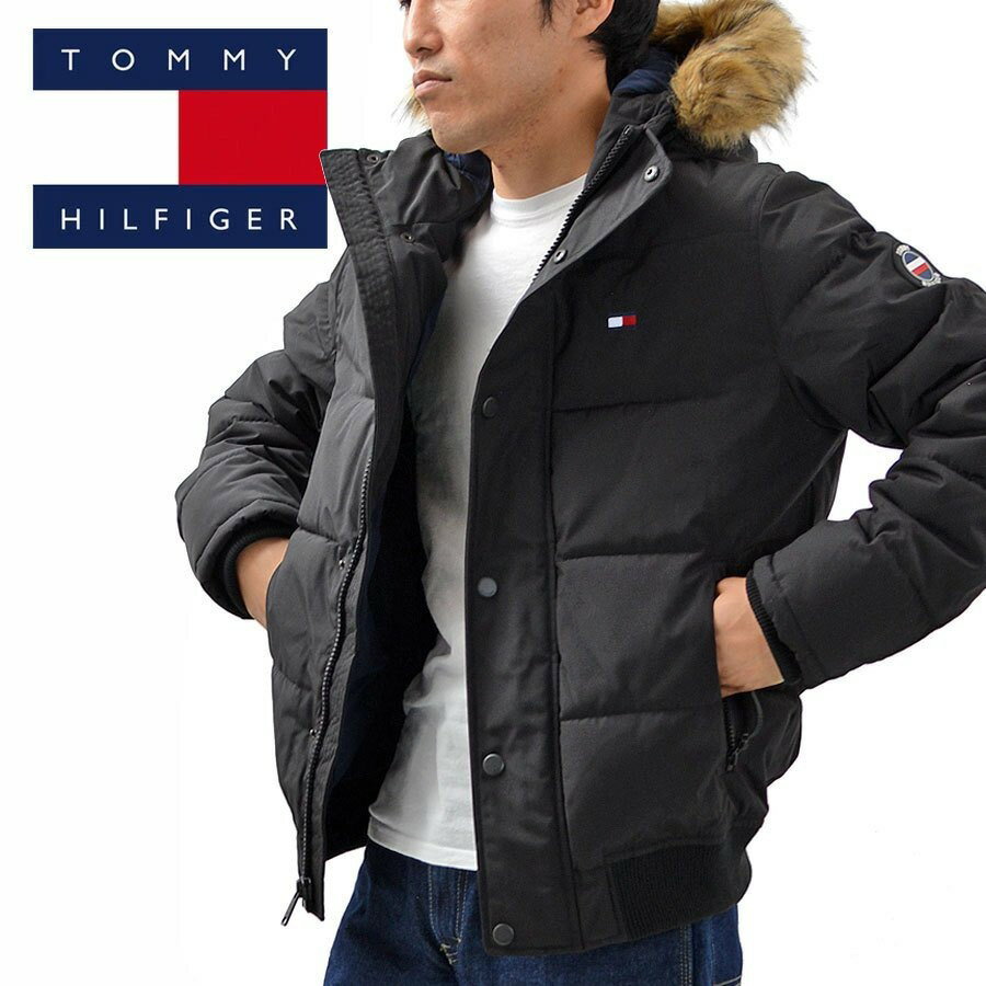 ȥߡҥե TOMMY HILFIGER 󥸥㥱å 㥱å BLACK 159AP863 ʥ㥱å   USAǥ Ρաǥ ѥե㥱å ե 礭