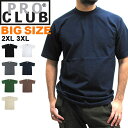  PROCLUB プロクラブ ヘビーウェイト Tシャツ 半袖 無地クルーネック XXL 2XL 3XL HEAVY WEIGHT SHORT SLEEVE CREW NECK T-SHIRT