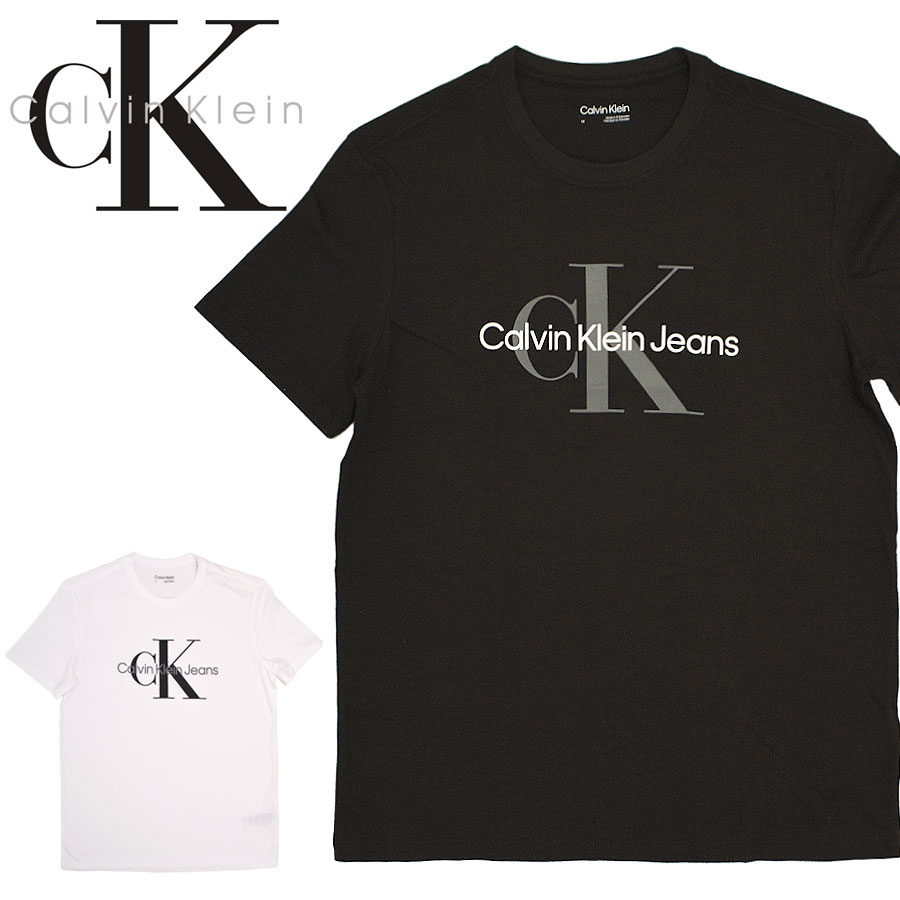 Calvin Klein カルバンクライン モノグラムロゴ 半袖Tシャツ 40DC813 MONOGRAM CREW S/S TEE T-SHIRTのサムネイル