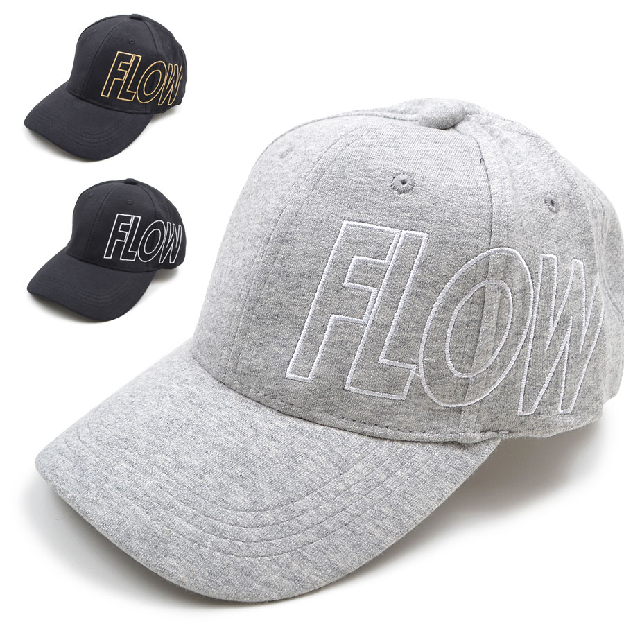 A/FLOW 袋文字 スウェット キャップ 帽子 メンズ レディース KSH-256 おしゃれ ゴルフ スポーツ