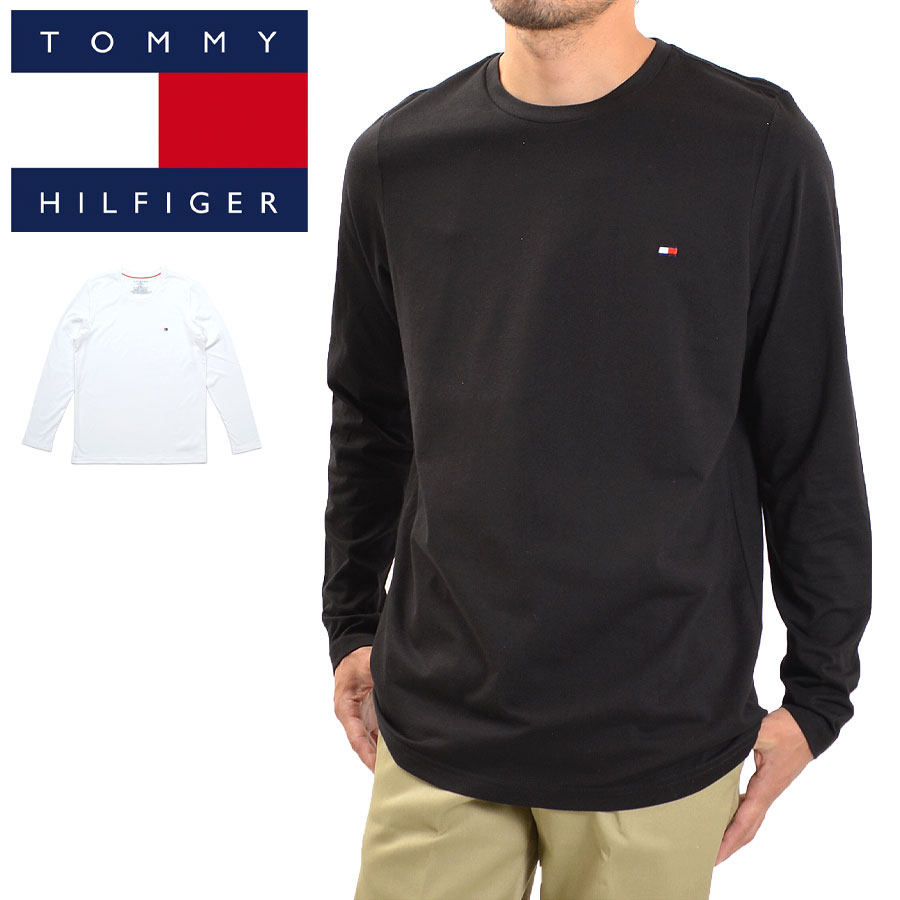 トミーヒルフィガー 長袖Tシャツ ロンT メンズ 09T3118 TOMMY HILFIGER ベーシック コア フラッグのサムネイル