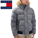 g~[qtBK[ TOMMY HILFIGER _EWPbg WPbg 159AP863 GREY ȃWPbg AE^[ Y USAf Xm[Pt[fB[ pt@[WPbg t@[ 傫TCY