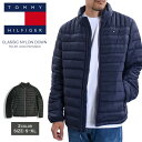 トミー ヒルフィガー アウター メンズ TOMMY HILFIGER トミーヒルフィガー ダウンジャケット メンズ ライトダウン ブルゾン アウター 暖かい 秋冬 158AN296 大きいサイズ