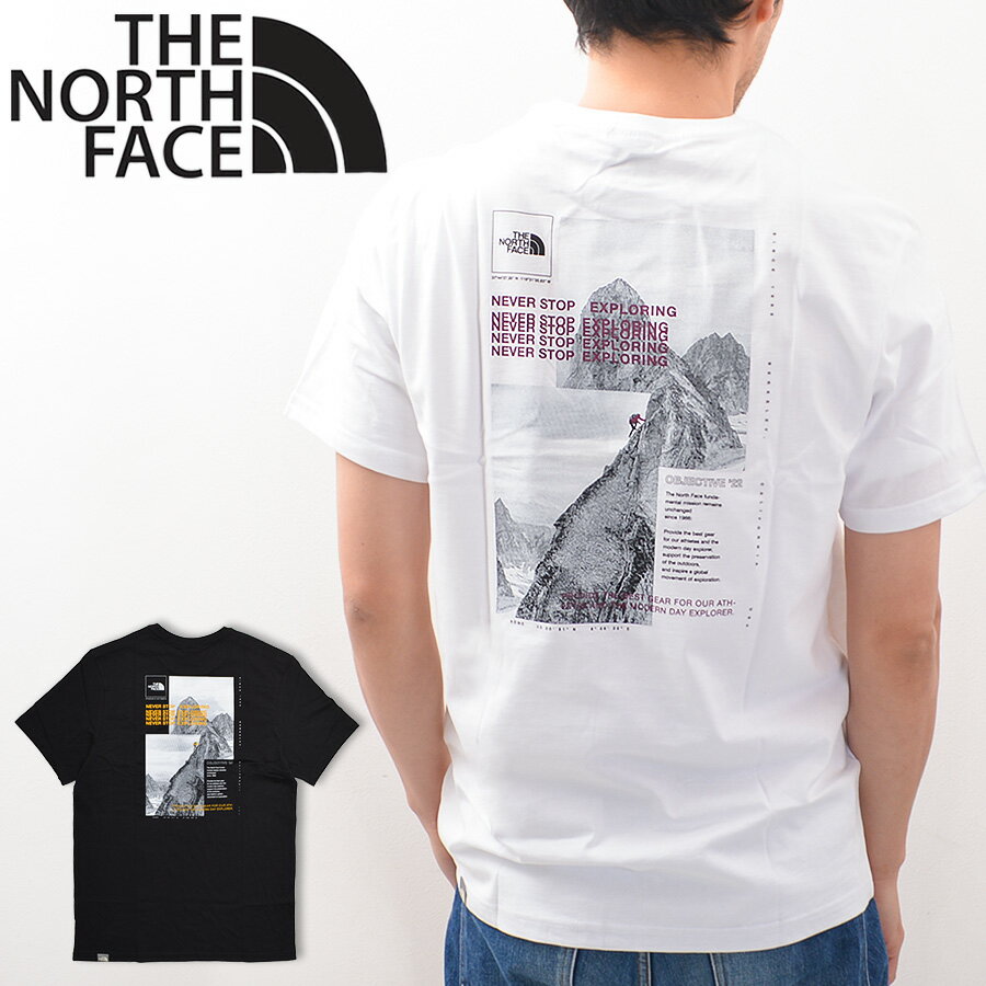 楽天Being 【ビーイング】THE NORTH FACE Tシャツ メンズ 半袖Tシャツ ノースフェイス NF0A7ZDX ロゴ バックプリント ハーフドーム MEN'S SS COLLAGE TEE アウトドア