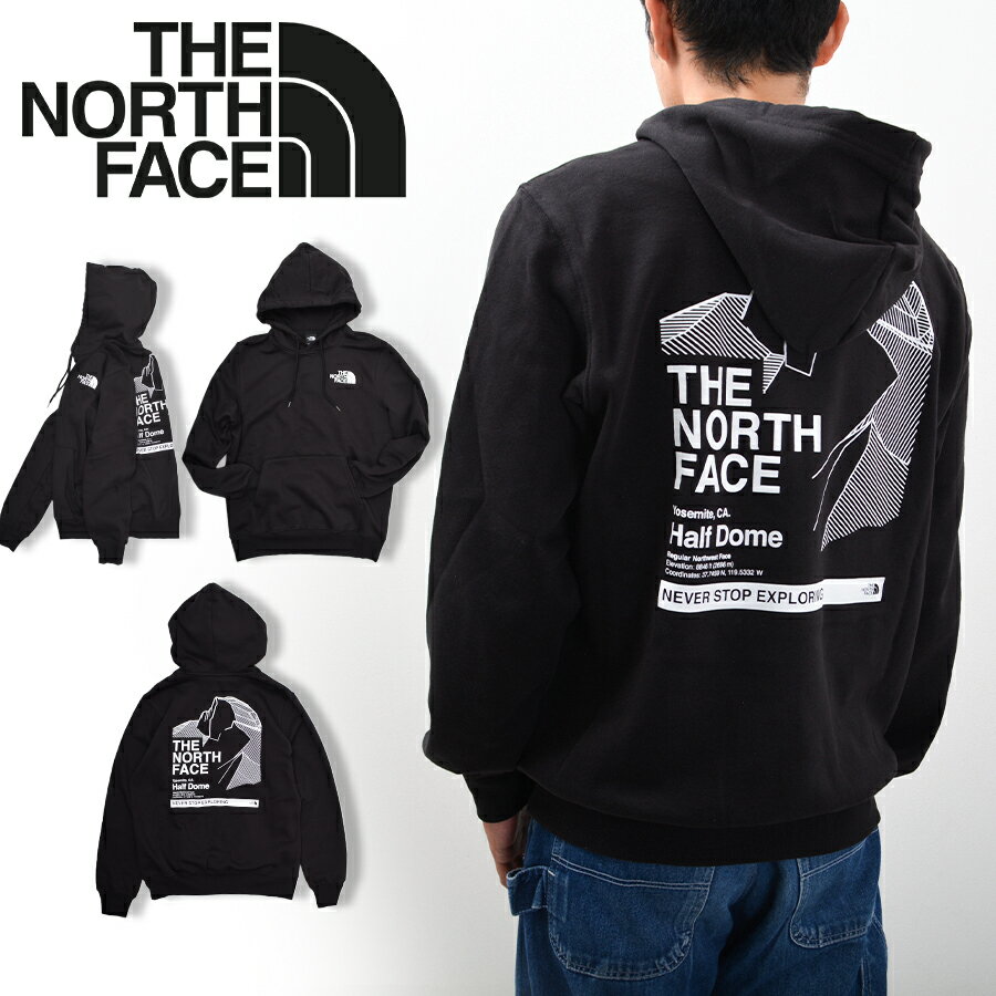 THE NORTH FACEノースフェイス メンズ パーカー バック プリント プルオーバー 裏起毛