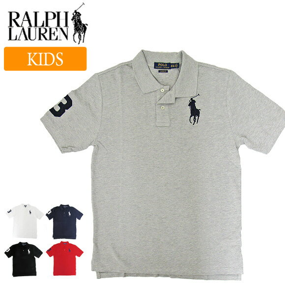 【キッズ ジュニア】POLO RALPH LAUREN ポロラルフローレン BIG PONY S/S POLO SHIRT ビッグポニー 半袖ポロシャツ 670257