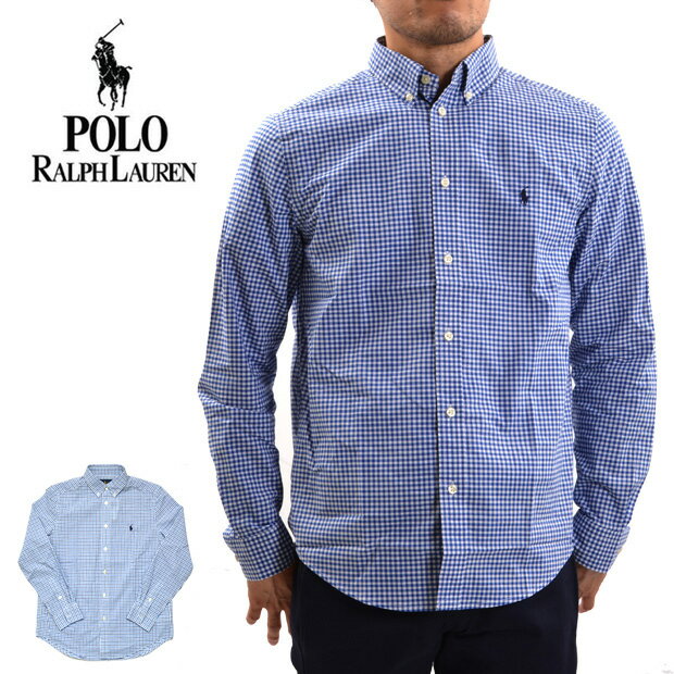 ポロ・ラルフローレン シャツ メンズ POLO RALPH LAUREN ギンガムチェック シャツ タッターソール シャツ 723041 723042 ワンポイントポニー ONE POINT PONY DOWN CHECK SHIRT