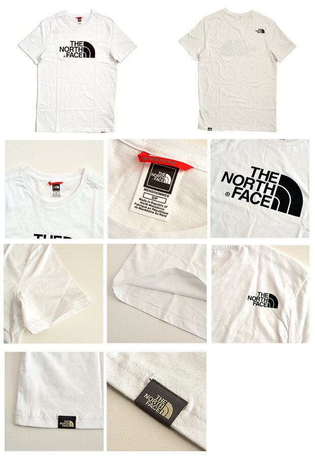 【メール便配送】THE NORTH FACE ノースフェイス Tシャツ EASY TEE 大きいサイズ 半袖 ロゴT メンズ レディース ユニセックス NF0A2TX3