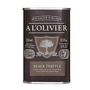 A L'OLIVIER ブラックトリュフオイル 8.3 Fl. オズ。 A L'OLIVIER Black Truffle Oil 8.3 Fl. oz.