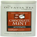 Octavia Tea チョコレートミント (カフェインフリーのレッドティー/ルイボス) ルースティー、3 オンス缶 Octavia Tea Chocolate Mint (Caffeine-Free Red Tea/Rooibos) Loose Tea, 3 Ounce Tin