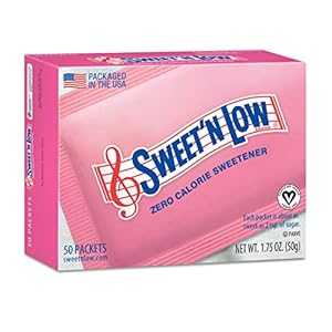 Sweet'N 低甘味料、50 袋 (1 パック) Sweet'N Low Sweetener, 50 Count Packets (1 Pack)