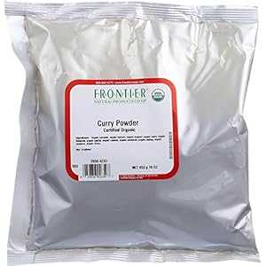 Frontier Herb カレーパウダー シーズニング ブレンド - オーガニック - バルク - 1 ポンド Frontier Herb Curry Powder Seasoning Blend - Organic - Bulk - 1 Lb