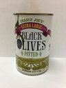 トレーダージョーズ 完熟特大ファンシーブラックオリーブ 種なし (3個パック) Trader Joe's Ripe Extra Large Fancy Black Olives Pitted (Pack of 3)