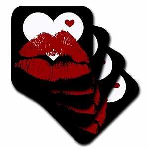 3dRose CST_45406_3 طʤ򤤥ϡȤ֤-ߥå륳4祻å 3dRose CST_45406...