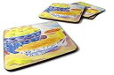 Caroline's Treasures 6108FC Foam Coaster Set of 4 Set of 4 Cup Coasters for Indoor Outdoor, Tabletop Protection, , Mouse pad Material