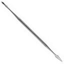 Universal Tool Stainless Steel Double Ended Carving Spatula Hobby Pottery Tools ...