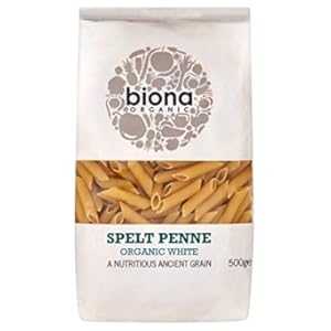 Biona オーガニック スペルトペンネ ホワイト - 500g (1.1ポンド) Biona Organic Spelt Penne White - 500g (1.1lbs) Biona オーガニック スペルトペンネ ホワイト - 500g (1.1ポンド) Biona Organic Spelt Penne White - 500g (1.1lbs)