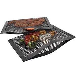 Bluedrop ノンスティックメッシュバッグ グリル PTFE トースターオーブンバッグ バーベキューポケットシート 2 個パック Bluedrop Non Stick Mesh Bag For Grill PTFE Toaster Oven Bags Barbecue Pockets Sheets Pack of 2 Bluedrop ノンスティックメッシュバッグ グリル PTFE トースターオーブンバッグ バーベキューポケットシート 2 個パック Bluedrop Non Stick Mesh Bag For Grill PTFE Toaster Oven Bags Barbecue Pockets Sheets Pack of 2