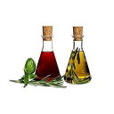 SIMAX Oil And Vinegar Dispenser Set, Borosilicate Glass Kitchen Oil Dispenser Se...
