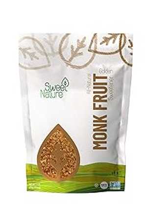 Sweet Nature Monk Fruit Golden Sweetener Non GMO Gluten Free Sugar Substitute Kosher 48 ounces (3 LB)のサムネイル