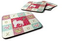 Caroline's Treasures CK5727FC ターキッシュ ヴァン キャット ラブ フォーム コースター 4 枚セット、マルチカラー Caroline's Treasures CK5727FC Turkish Van Cat Love Foam Set of 4 Coasters, Multicolor