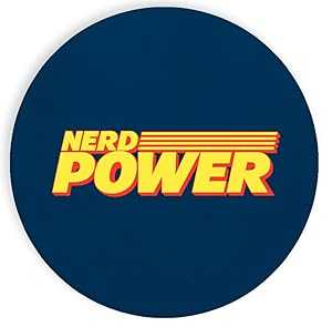 セラミック ストーン コースター コースター 4 個セット - ナード パワー レトロ ゲーム マガジン パロ..