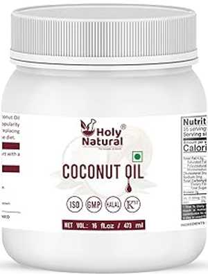 Holy Natural - The Wonder of World Holy Natural's Coconut Oil (16 fl o...